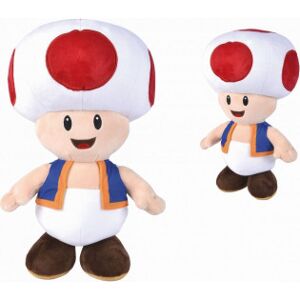 Simba Toys Benelux Simba Super Mario, Toad Bamse, 40 Cm