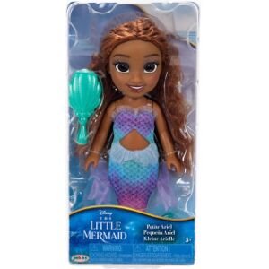 JAKKS Pacific Disney Den Lille Havfrue Ariel Mode Dukke, 15 Cm