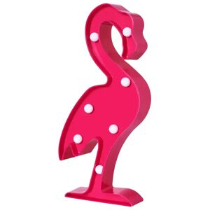 Home-tex Børnelampe - Lyserød flamingo - 30 cm høj - My Room