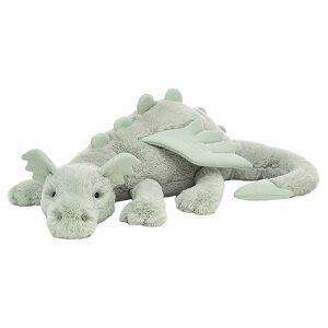 Jellycat Bamse - Huge - 66x19 Cm - Sage Dragon - Jellycat - Onesize - Bamse