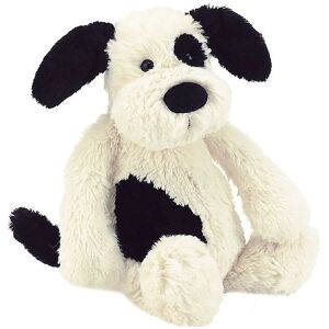 Jellycat Bamse - Medium - 31x12 Cm - Bashful Black & Cream Puppy - Jellycat - Onesize - Bamse