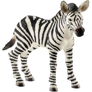 Schleich Wild Life - H: 7 Cm - Zebra Føl 14811 - Schleich - Onesize - Legetøjsdyr