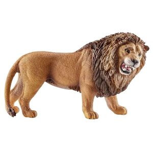 Schleich Wild Life - H: 6,5 Cm - Brølende Løve 14726 - Schleich - Onesize - Legetøjsdyr