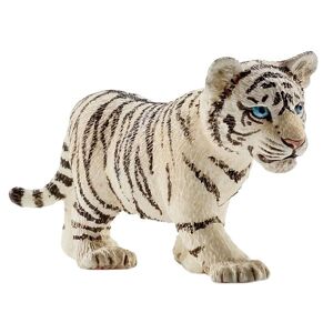 Schleich Wild Life - H: 3,5 Cm - Hvid Tiger Unge 14732 - Schleich - Onesize - Legetøjsdyr