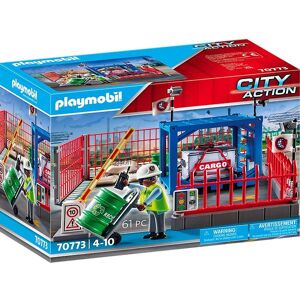 City Action - Opbevaring Af Gods - 70773 - 61 Dele - Playmobil - Onesize - Legetøj