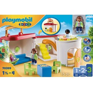 1.2.3 - Min Bærbare Børnehave - 70399 - 15 Dele - Playmobil - Onesize - Legetøj