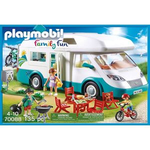 Family Fun - Autocamper - 70088 - 135 Dele - Playmobil - Onesize - Legetøj