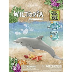 Wiltopia - Delfin - 71051 - 5 Dele - Playmobil - Onesize - Legetøjsdyr