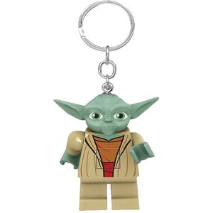 Star Wars Nøglering M. Lommelygte - Lego® Yoda  - Lego® - Onesize - Nøglering