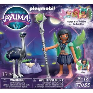 Ayuma - Moon Fairy Med Totemdyr - 71033 - 15 Dele - Playmobil - Onesize - Legetøj