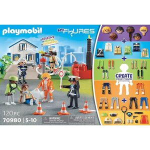 My Figures - Rescue Mission - 70980 - 120 Dele - Playmobil - Onesize - Legetøj