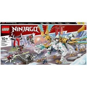 Ninjago - Zanes Isdrage-Væsen 71786 - 2-I-1 - 973 Dele - Lego® - Onesize - Klodser