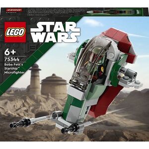 Star Wars - Microfighter Af Boba Fetts Rumskib 75344 - 85 - Lego® - Onesize - Klodser