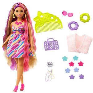 Dukke - Totally Hair - Flowers - Barbie - Onesize - Dukke