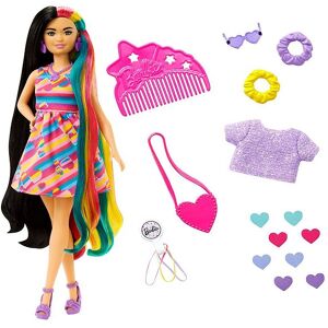 Dukke - Totally Hair - Hearts - Barbie - Onesize - Dukke