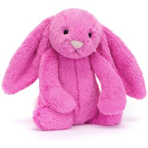 Jellycat Bamse - Small - 18x9 Cm - Bashful Hot Pink Bunny - Jellycat - Onesize - Bamse