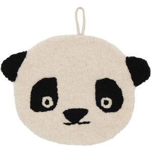 Oyoy Vægtæppe - 25x32 Cm - Panda - White/black - Oyoy - Onesize - Tæppe