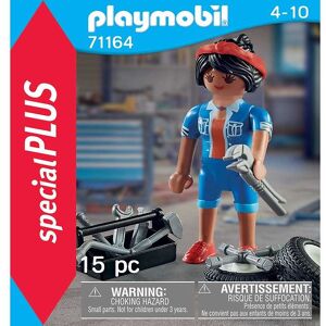 Specialplus - Mekaniker - 71164 - 15 Dele - Playmobil - Onesize - Legetøj