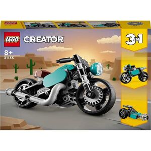 Creator - Vintage Motorcykel 31135 - 3-I-1 - 128 Dele - Lego® - Onesize - Klodser