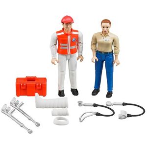 Bruder Figurer - Bworld - Ambulancesæt - 62710 - Bruder - Onesize - Legetøjsfigur