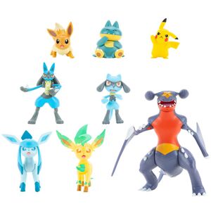 Pokémon Figurer - 8-Pak - Battle Figure - Pikachu/lucari - Pokémon - Onesize - Actionfigur