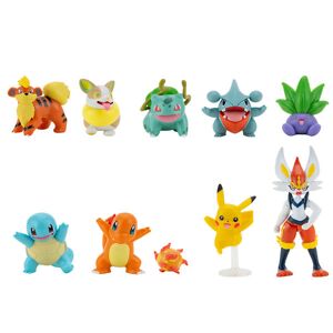 Pokémon Figur - 10-Pak - Battle Figure - Pikachu/bulba - Pokémon - Onesize - Actionfigur