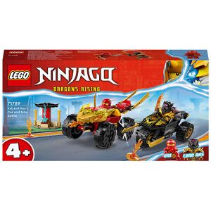 Ninjago - Kai Og Ras' Bil- Og Motorcykelkamp 71789 - 103 D - Lego® - Onesize - Klodser