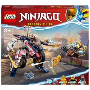 Ninjago - Soras Forvandlings-Mech-Motorcykel 71792 - 384 D - Lego® - Onesize - Klodser
