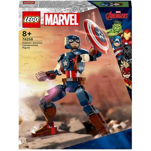 Marvel Avengers - Byg Selv-Figur Af Captain America 76258  - Lego® - Onesize - Klodser