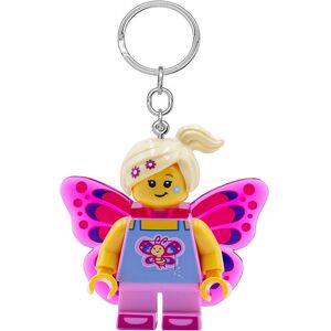 Nøglering M. Lommelygte - Lego® Butterfly Girl - Lego® - Onesize - Nøglering