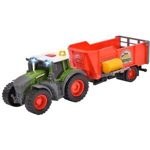 Dickie Toys Traktor M. Trailer - Fendt Farm Trailer - Lys/lyd - Dickie Toys - Onesize - Legetøj