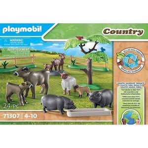 Country - Bondegårdsdyr - 71307 - 24 Dele - Playmobil - Onesize - Legetøj