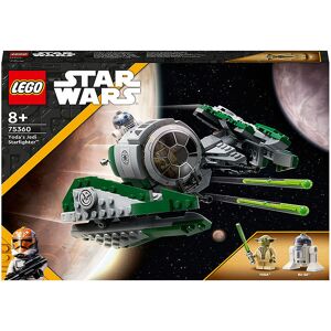 Star Wars - Yodas Jedi-Stjernejager 75360 - 253 Dele - Lego® - Onesize - Klodser