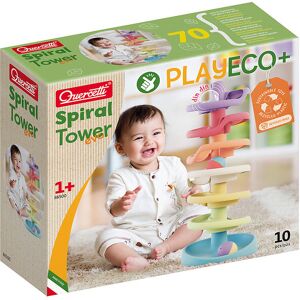 Quercetti Kuglebane - Spiral Tower Evo - Playeco+ - 10 Dele - 86 - Quercetti - Onesize - Kuglebane