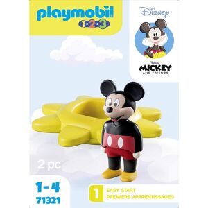 1.2.3 & Disney - Mickeys Drejesol - 71321 - 2 Dele - Playmobil - Onesize - Klodser