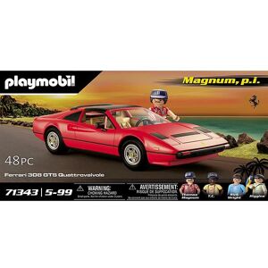 Magnum, P.I. - Ferrari 308 Gts Quattrovalvole - 71343  - Playmobil - Onesize - Klodser