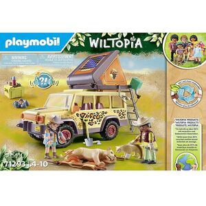 Wiltopia - Med Atw Inde Hos Løverne - 71293 - 98 Dele  - Playmobil - Onesize - Klodser