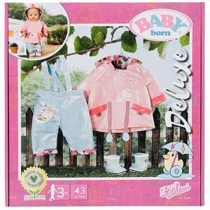 Dukketøj - Deluxe - Regntøjssæt - Baby Born - Onesize - Dukketøj