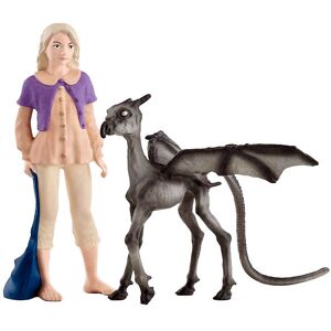 Schleich Harry Potter - Luna Lovegood & Baby Thestral - H: 10,1  - Schleich - Onesize - Legetøjsfigur