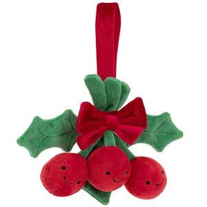 Jellycat Bamse - 15x19 Cm - Amuseable Holly - Jellycat - Onesize - Bamse