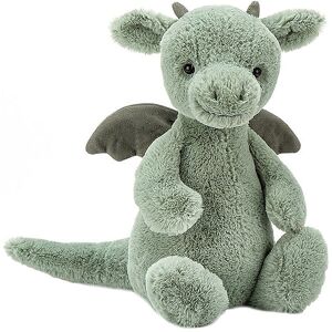 Jellycat Bamse - Really Big - 67x31 Cm - Bashful Dragon - Jellycat - Onesize - Bamse