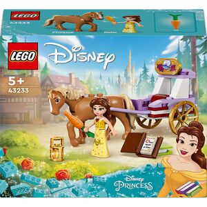 Disney Princess - Belles Eventyr-Hestevogn 43233 - 62 Dele - Lego® - Onesize - Klodser