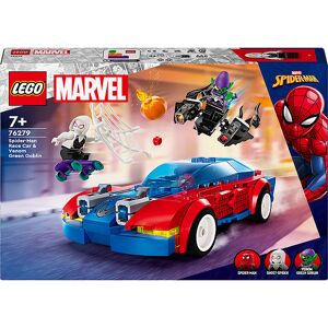 Marvel - Spider-Mans Racerbil Og Venom Green Goblin 76279  - Lego® - Onesize - Klodser