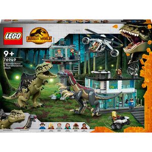 Jurassic World - Giganotosaurus Og Therizino... 76949 - Lego® - Onesize - Klodser