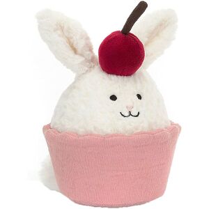 Jellycat Bamse - 14x10 Cm - Dainty Dessert Bunny Cupcake - Jellycat - Onesize - Bamse