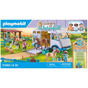 Horses Of Waterfall - Mobil Rideskole - 71493 - 109 De - Playmobil - Onesize - Legetøj