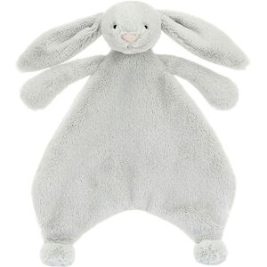 Jellycat Nusseklud - 27x20 Cm - Bashful Bunny - Silver  - Jellycat - Onesize - Nusseklud