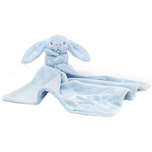 Jellycat Nusseklud - 34x34 Cm - Bashful Bunny - Baby Blue  - Jellycat - Onesize - Nusseklud