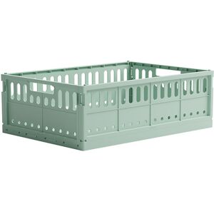 Made Crate Foldekasse - Maxi - 48x33x17,5 Cm - Minty - Made Crate - Onesize - Foldekasse