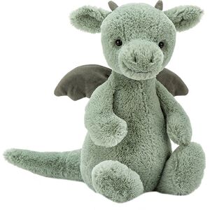 Jellycat Bamse - 31x12 Cm - Bashful Dragon - Jellycat - Onesize - Bamse